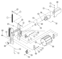 Part Location Diagram of 76555-12 Bear Cat Weldment, Motor Cover